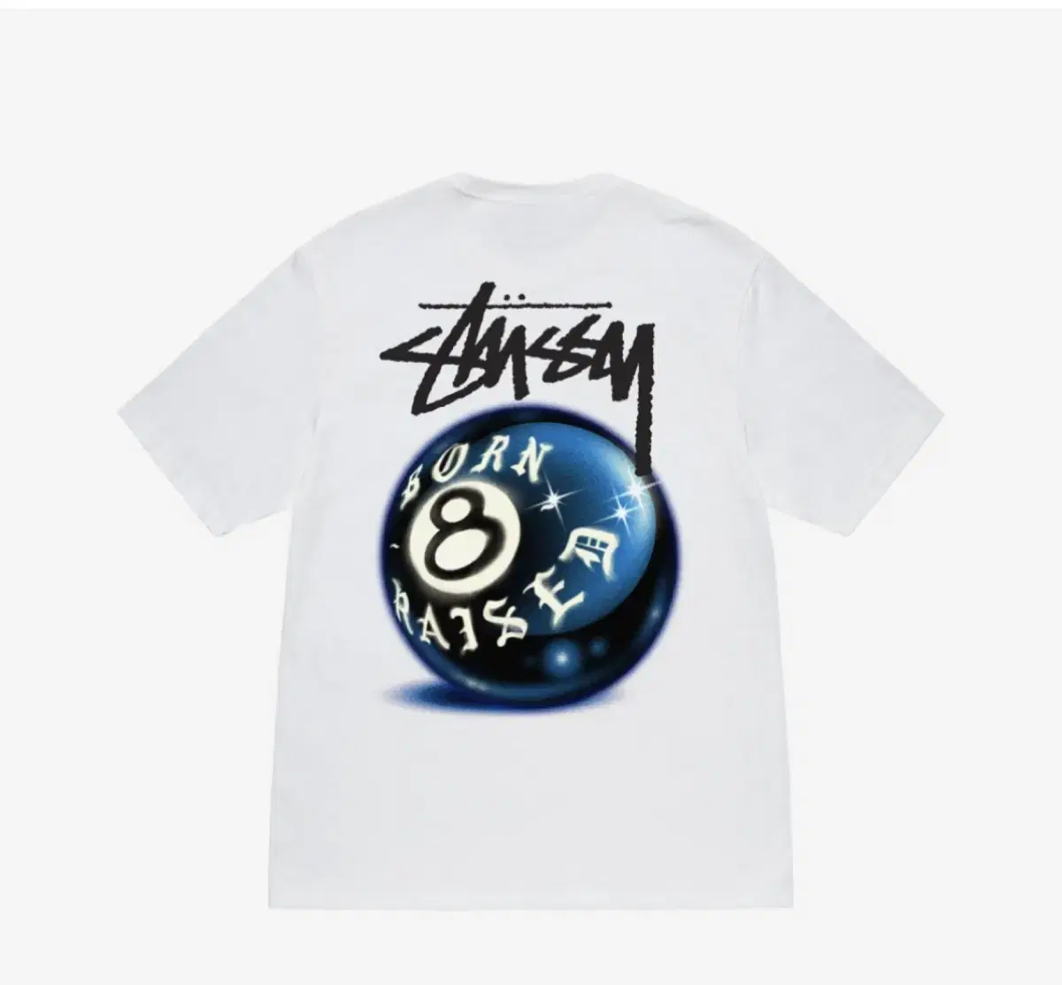 [2XL/XXL] Stussy x Bone & Raised 8-Ball T-Shirt