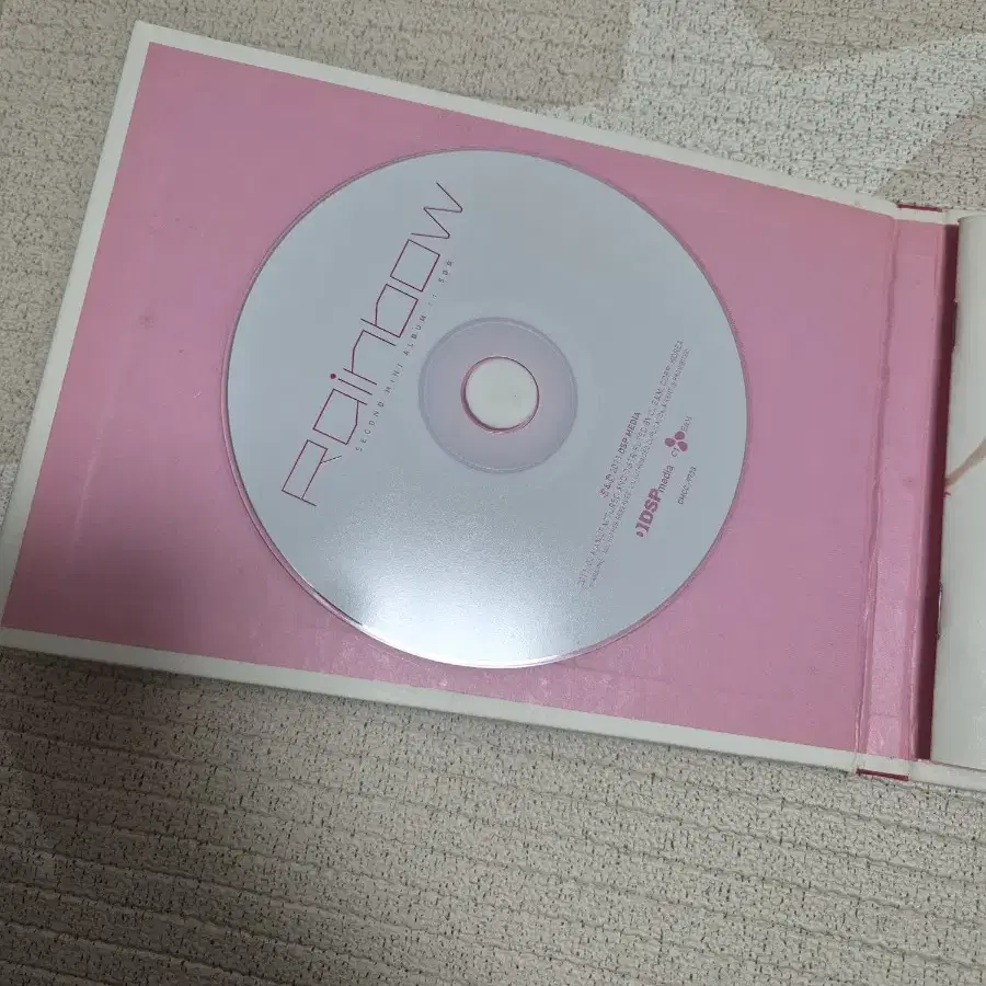 레인보우 미니2집 CD 싸인반