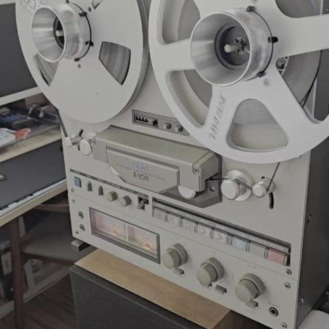 빈티지 TEAC X-10R 4트랙 릴데크