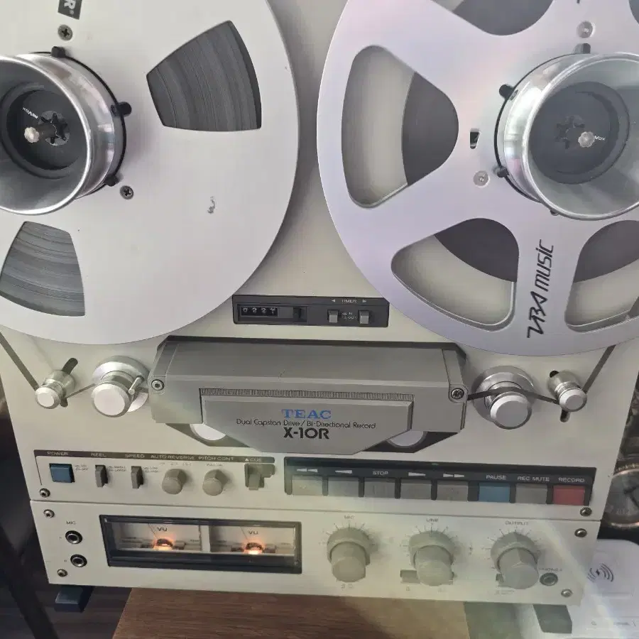 빈티지 TEAC X-10R 4트랙 릴데크