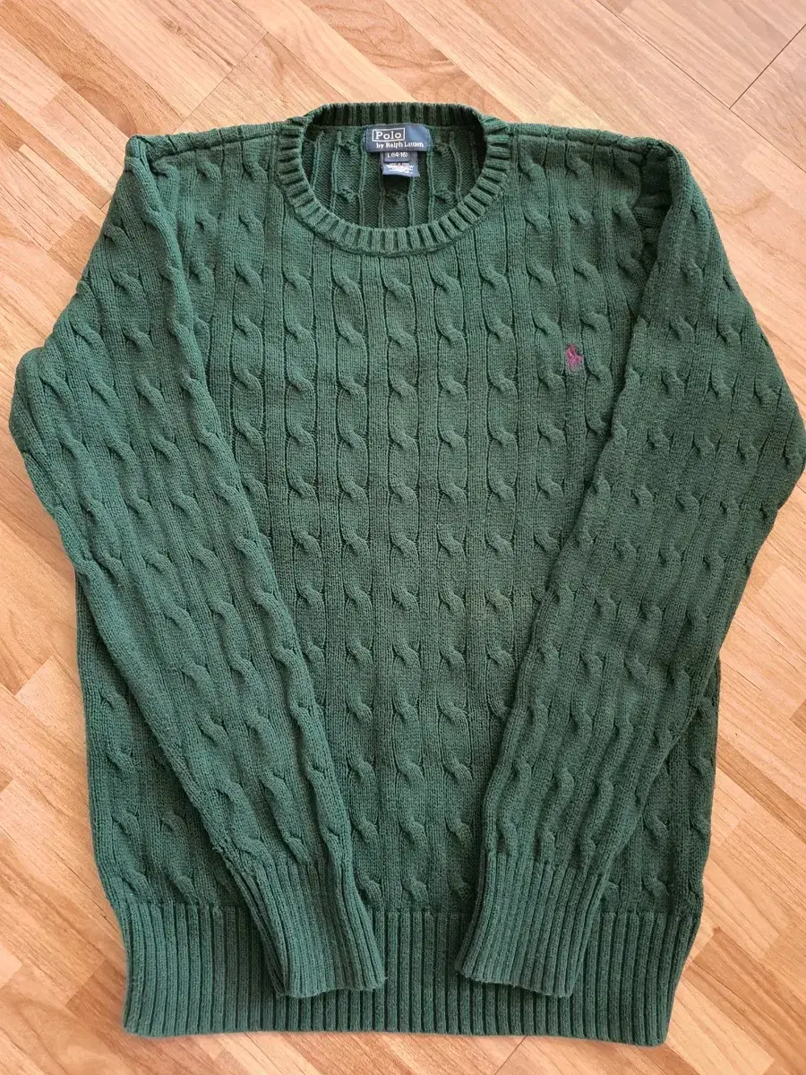 Polo Boys' Pretzel Knit (size L)