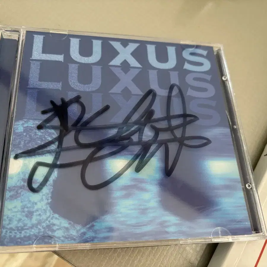 빈첸 LUXUS 친필싸인 CD