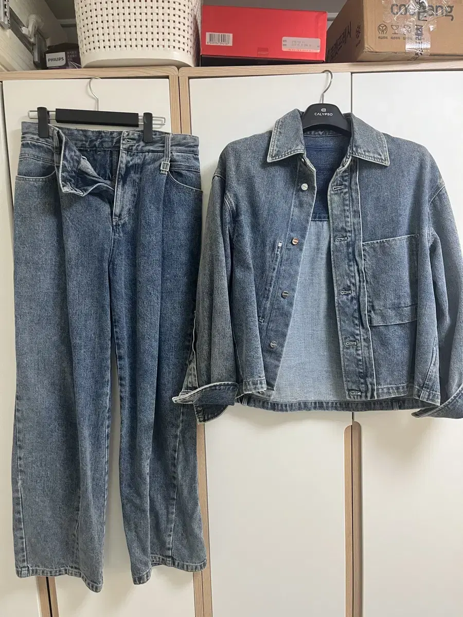 wooyoungmi denim set up sells