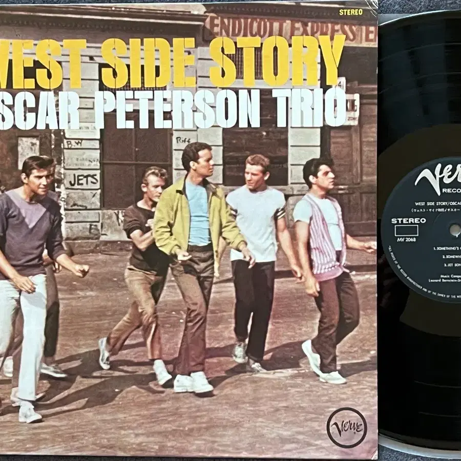 LP : Oscar Peterson Trio - West Side Sto