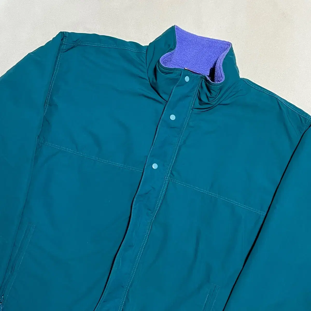 L Patagonia80s USA Nylon Fleece Jacket