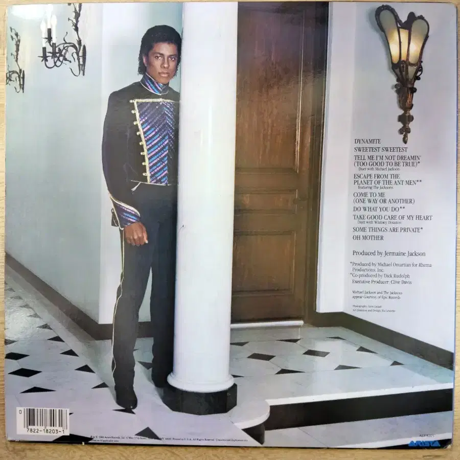 JERMAINE JACKSON 음반 (LP 턴테이블 오디오 앰프 음향기기