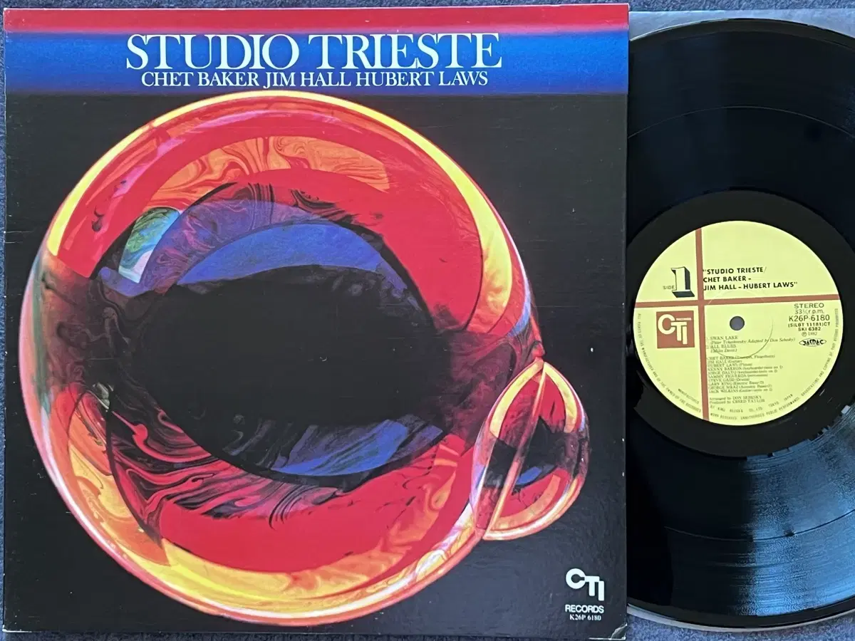 LP : Chet Baker - Studio Trieste