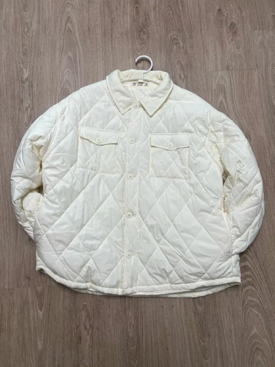 Zara Fuzzy Quilted Jacket XL