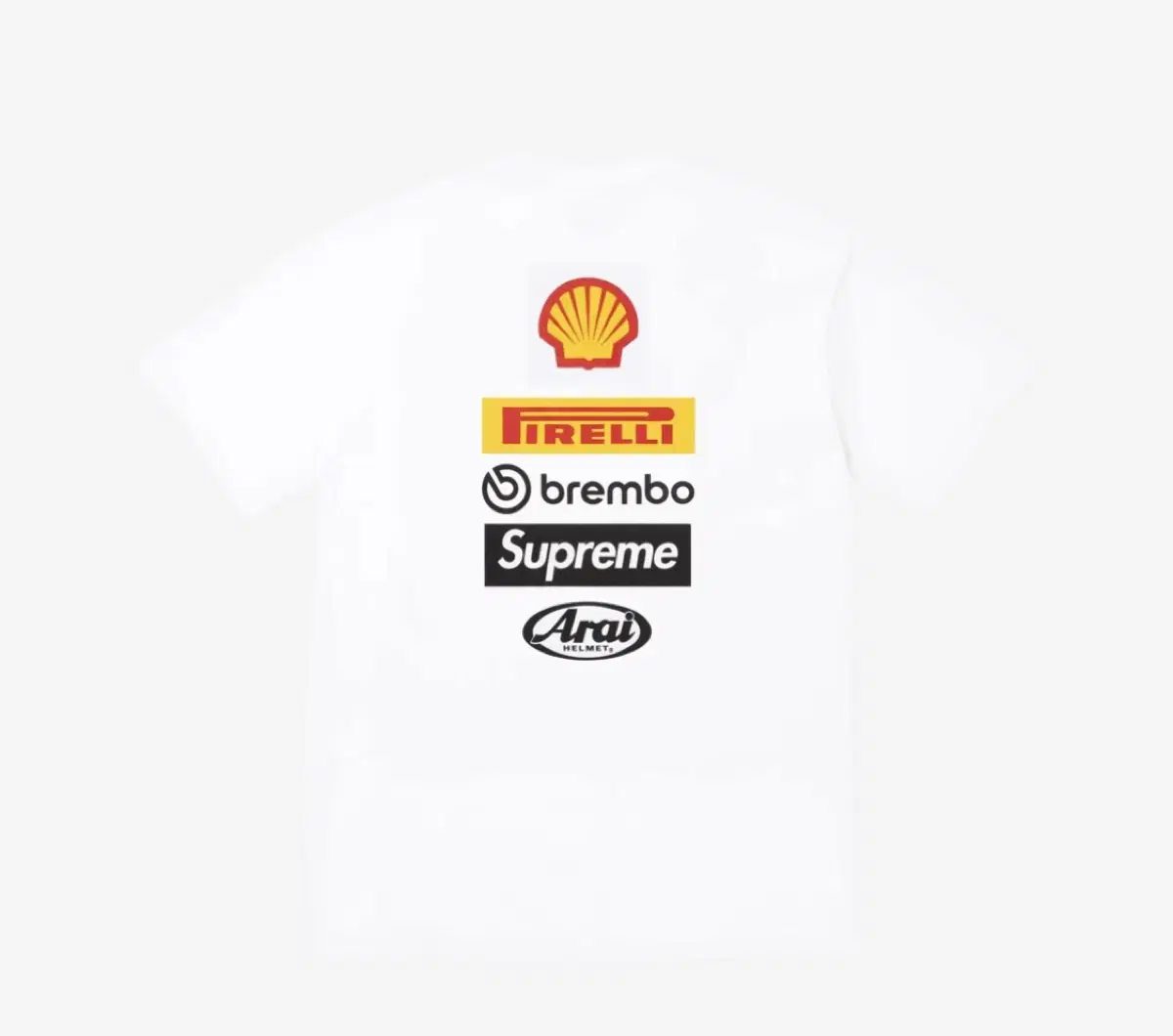 [2XL/XXL] Supreme x Ducati Logo T-Shirt