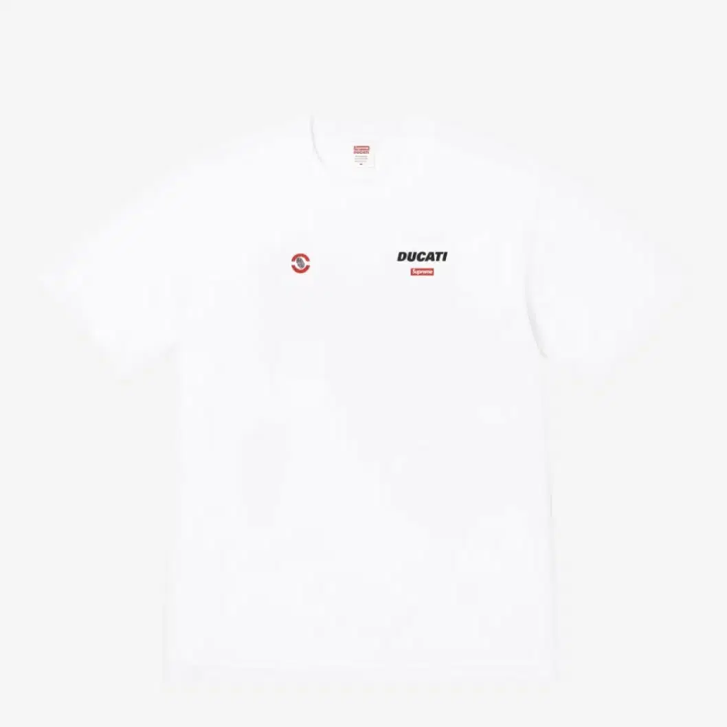 [2XL/XXL] 슈프림 24SS x 두카티 로고 티셔츠