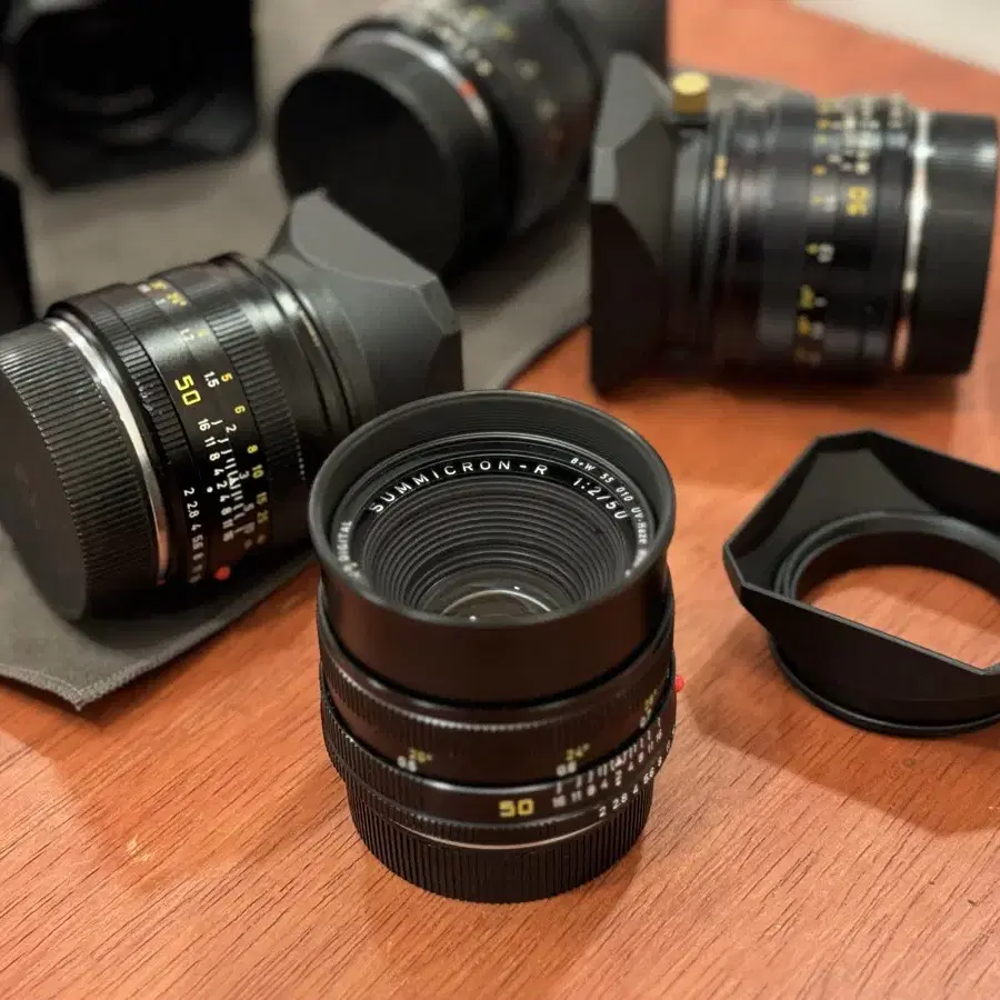 라이카 R 렌즈 주미크론 50mm F2 렌즈 팝니다. 라이카 필름카메라