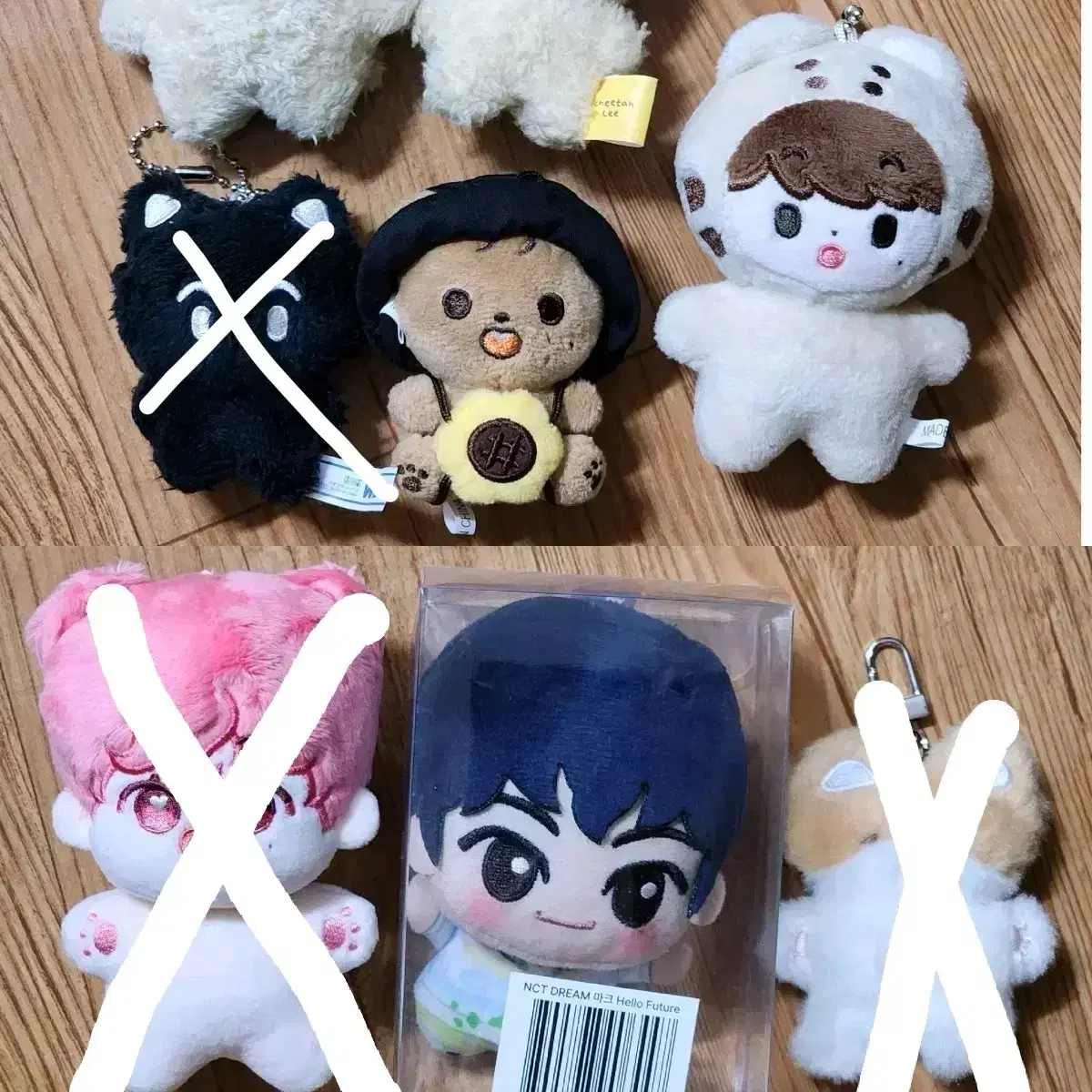 NCT mark haechan dolls