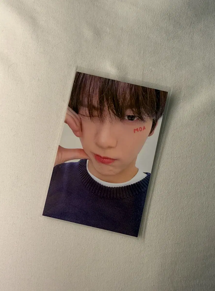 Tuvatu soobin FanLive Moa Zone Official Photo Card wts txt FanLive Soobin Ballhart