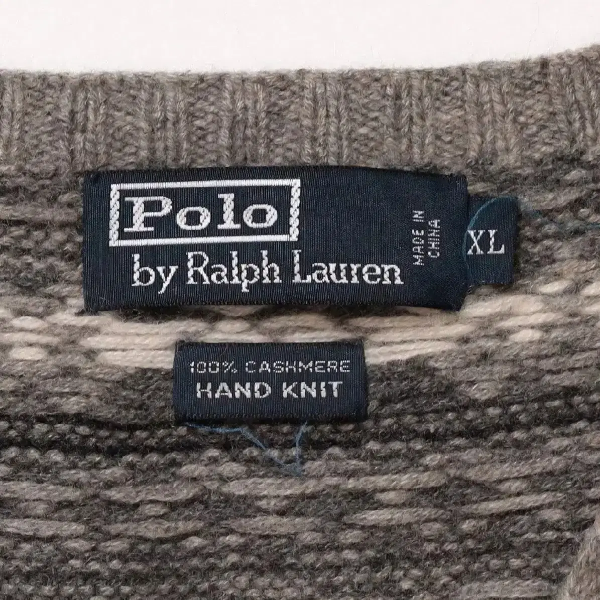 Polo by Ralph Lauren 페어아일 캐시미어 베스트