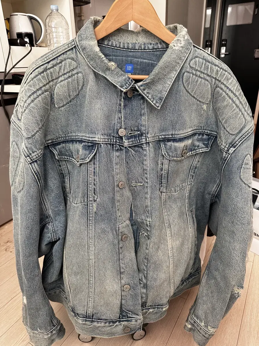 [XL] e.ji Gap Denim Jacket