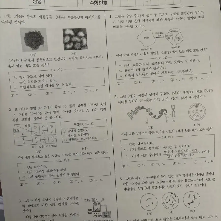 2025 생명 모의고사 54회분