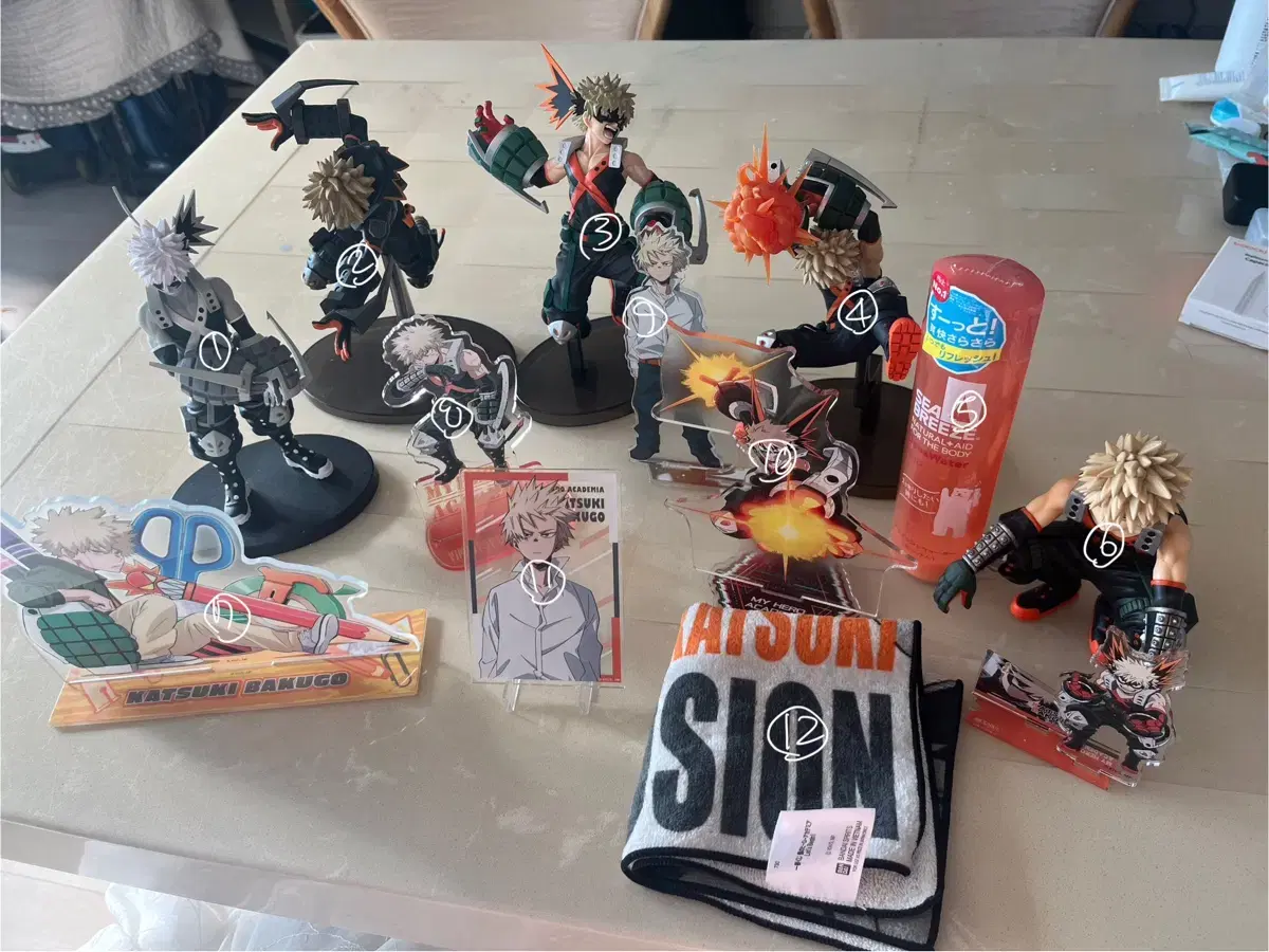 Bakugo Goods Figures acrylic bulk sells