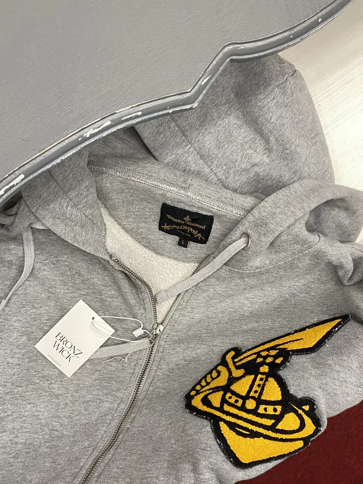 Vivienne Westwood Brushed Hooded Zip-up (Man 2XL) / [11922]