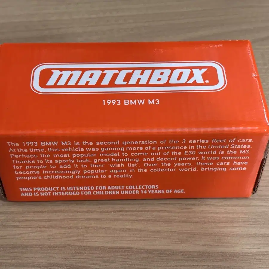 Matchbox 매치박스 bmw m3 미개봉