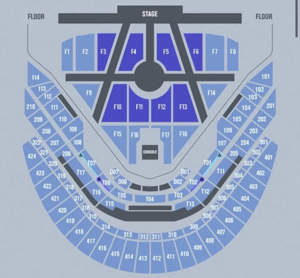 Nct dream 엔시티 드림 콘서트 11/30 중콘 f5구역 2열 양도