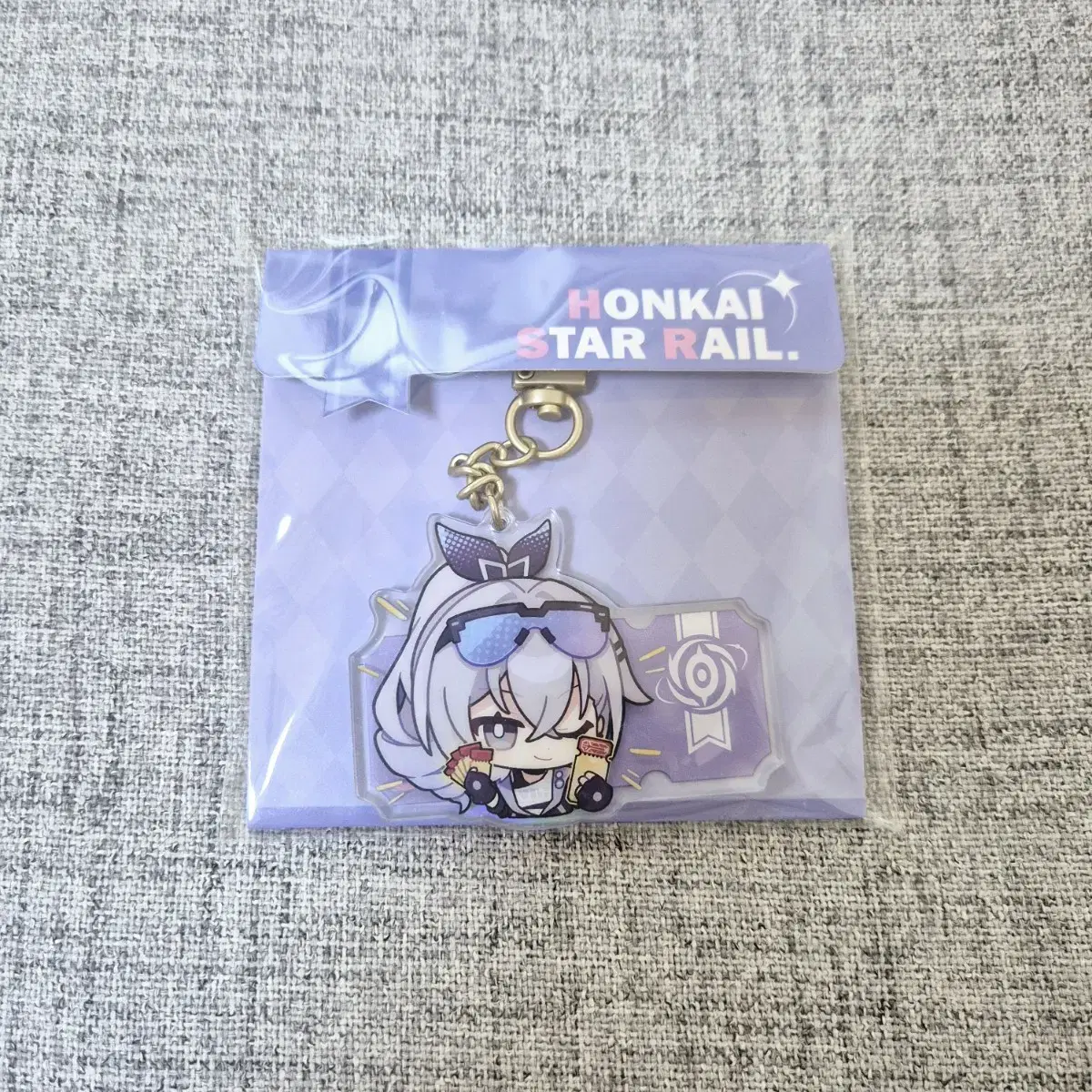 Star Rail EunRang SD Keyring (Unsealed) Official Goods