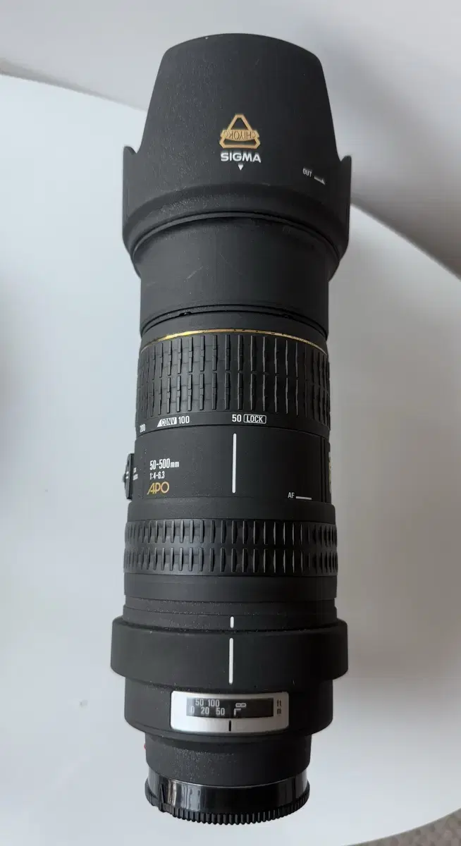 소니 알파마운트 시그마 ex 50-500mm f4-6.3  장망원렌즈