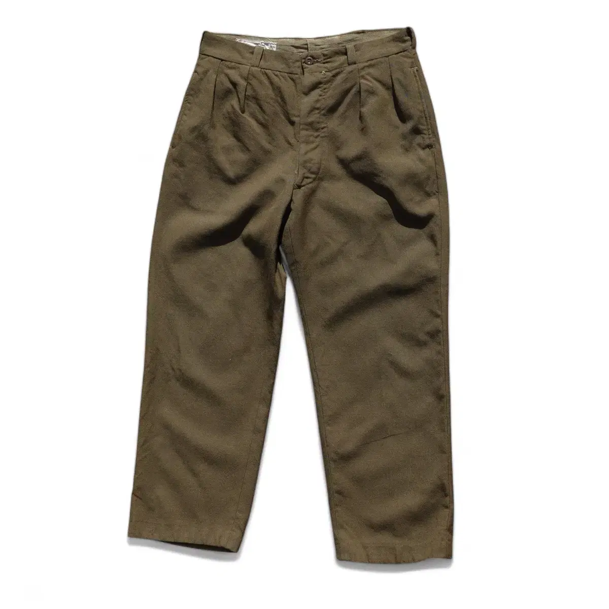 60s french army m-52 wool trouser