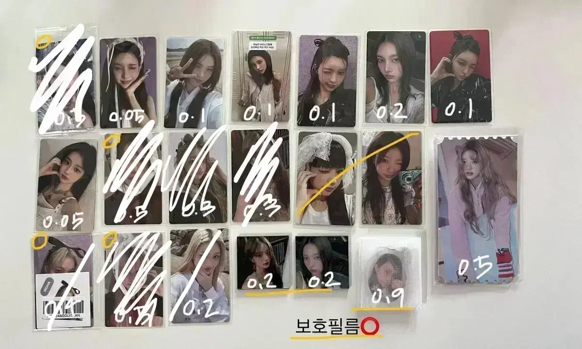 Aillet yoona min moka iroha sealed weverse ld album photocard