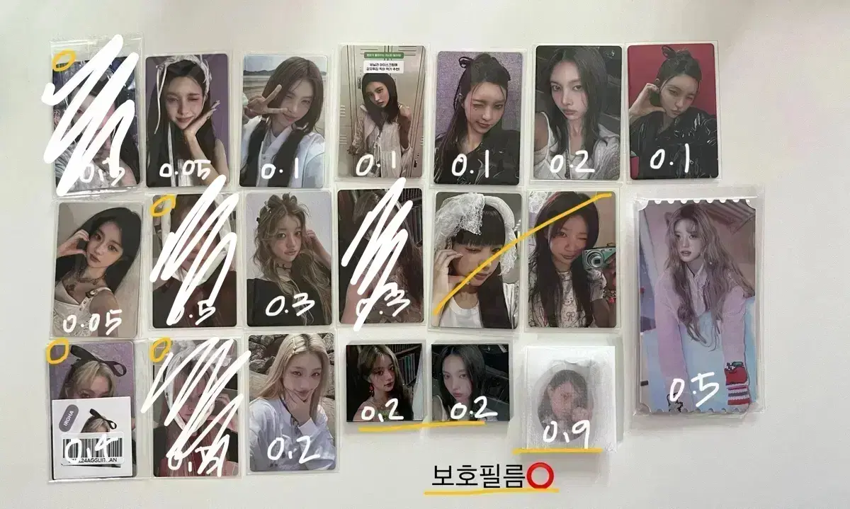 Aillet yoona min moka iroha sealed weverse ld album photocard