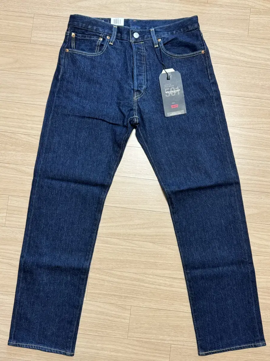 Levi's 501 93 straight jin blue 31/30 new