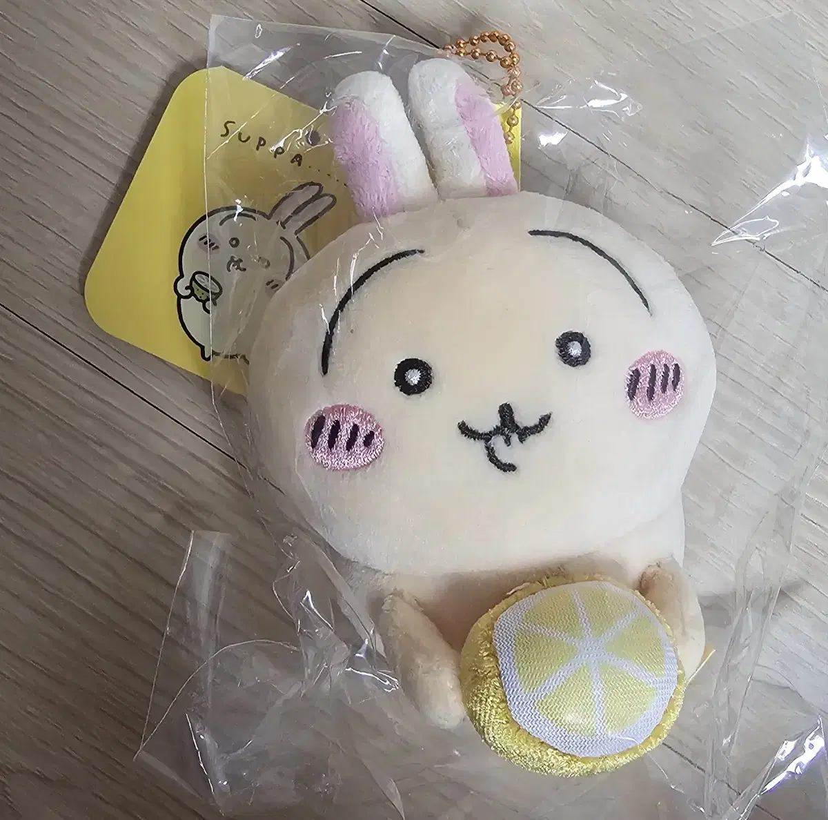 [unsealed] Lemon Usagi SUPPA Mascot mako doll Munchkin Chiikawa