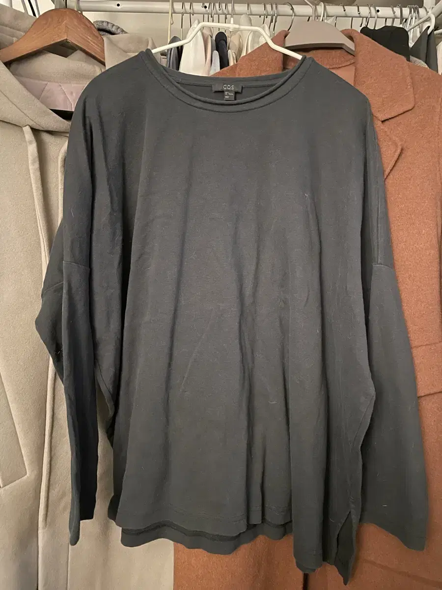 Course size L long sleeve overfit t-shirt