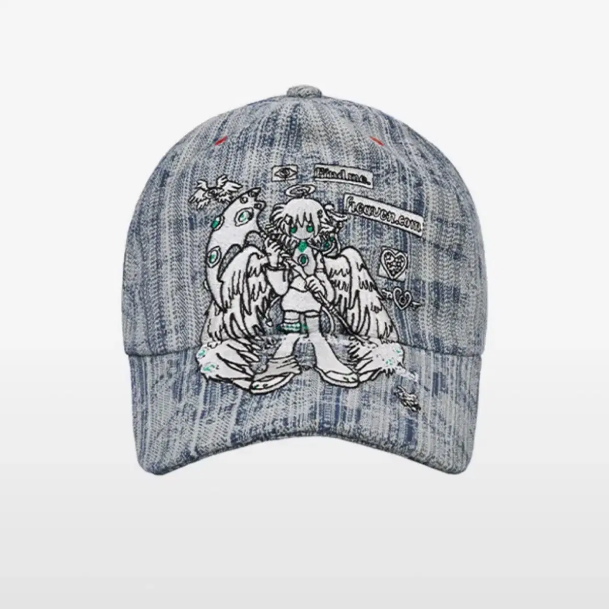 유쓰배쓰 YB X Oliwa Ball Cap_DENIM 올리와 볼캡