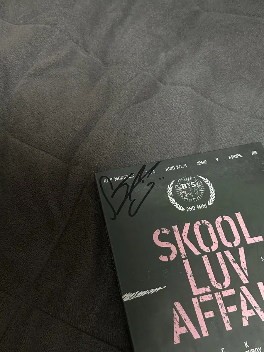 BTS jin Signed Album - SKOOL LUV AFFAIR