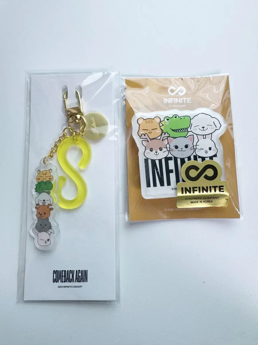 Infinite Animal Keyring, Yokohama GripTalk SmartTalk wts photocard MD