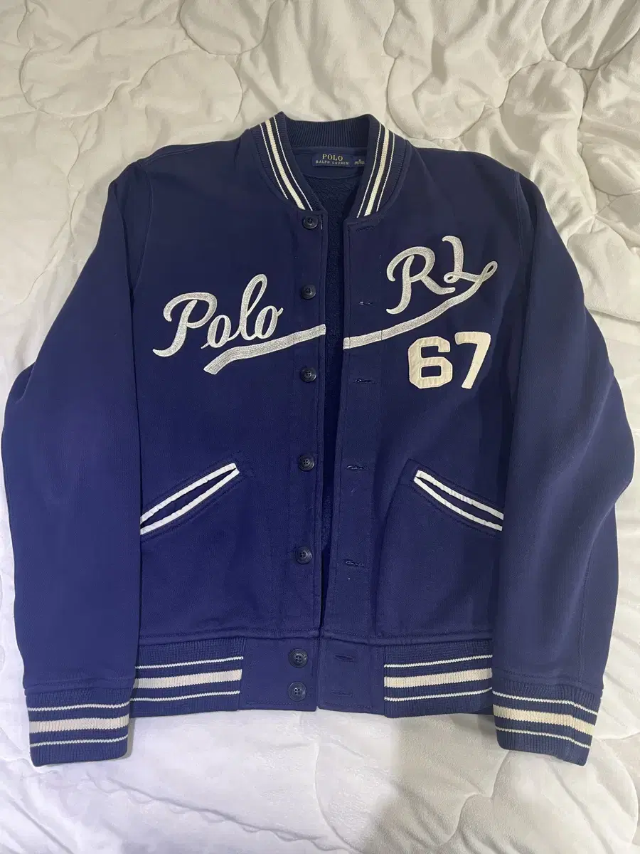 Polo Brushed Baseball Jumper Jacket