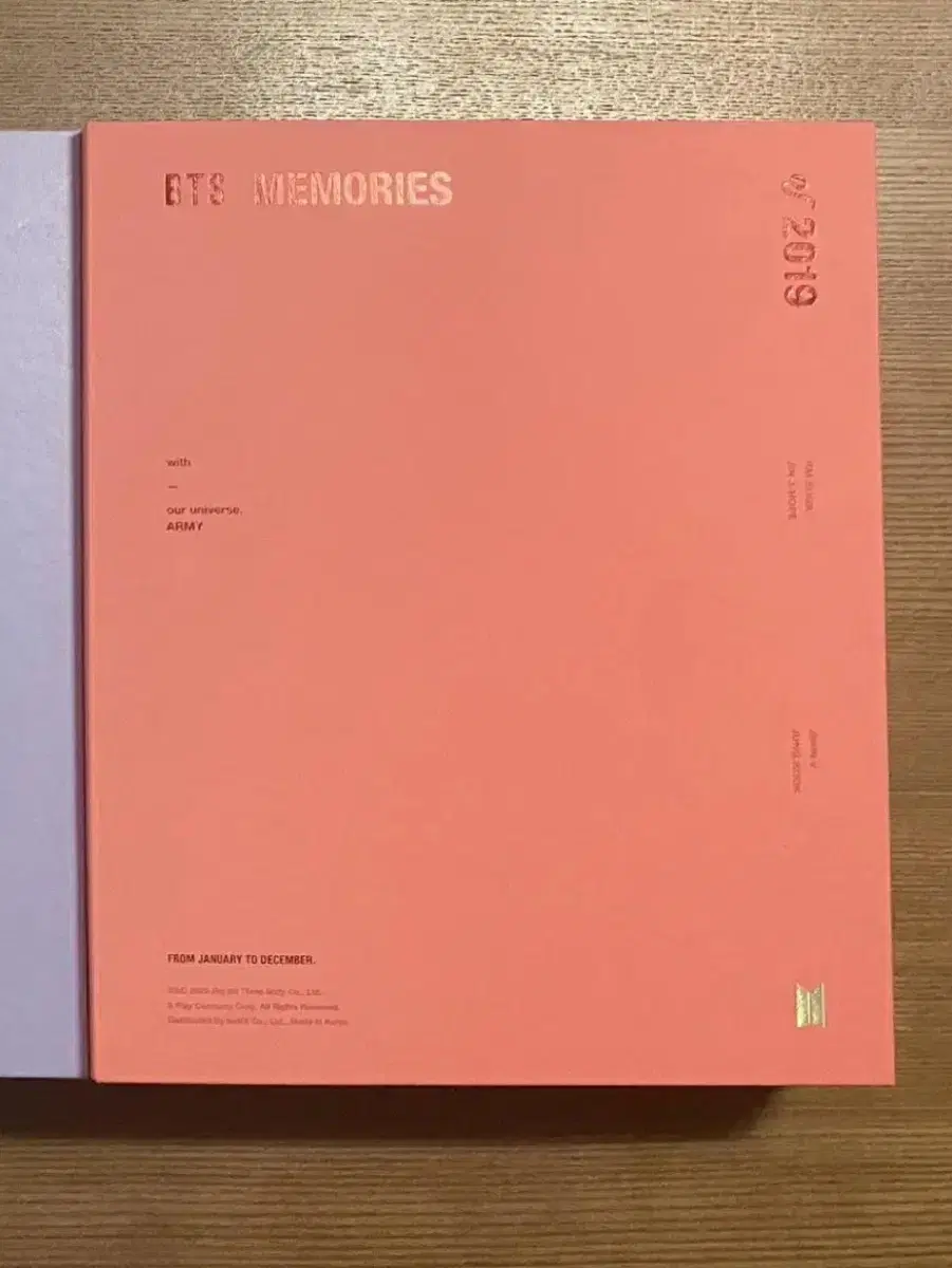 Bangtan 2019 Memories Full Set