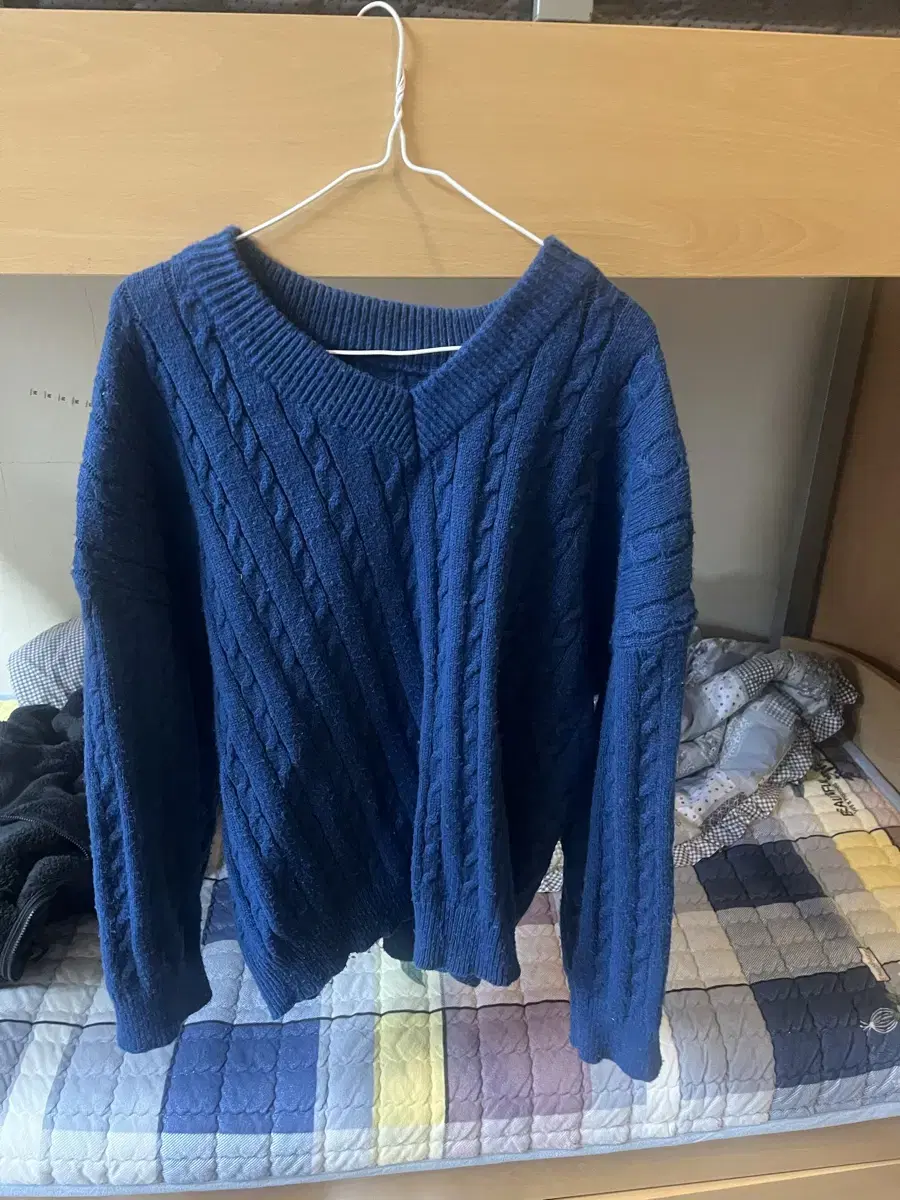 Blue Knit