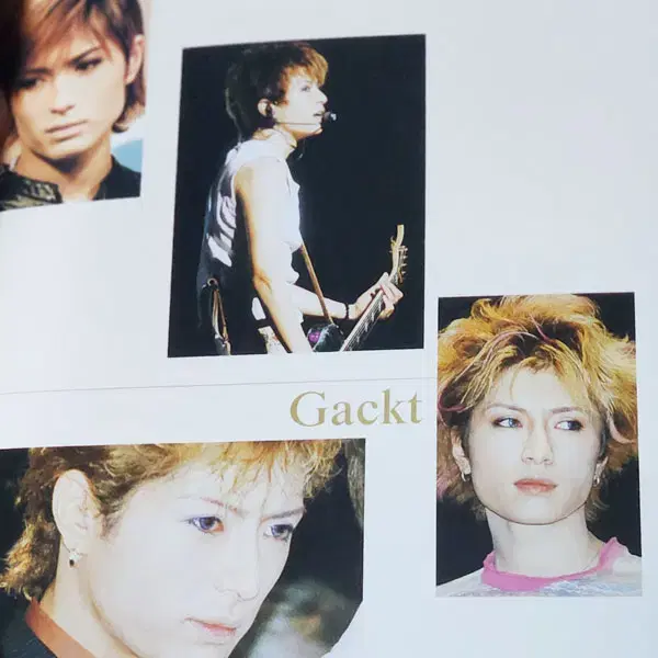 '각트(GACKT)' PHOTO PAMPHLET 사진집 일본 한정 화보