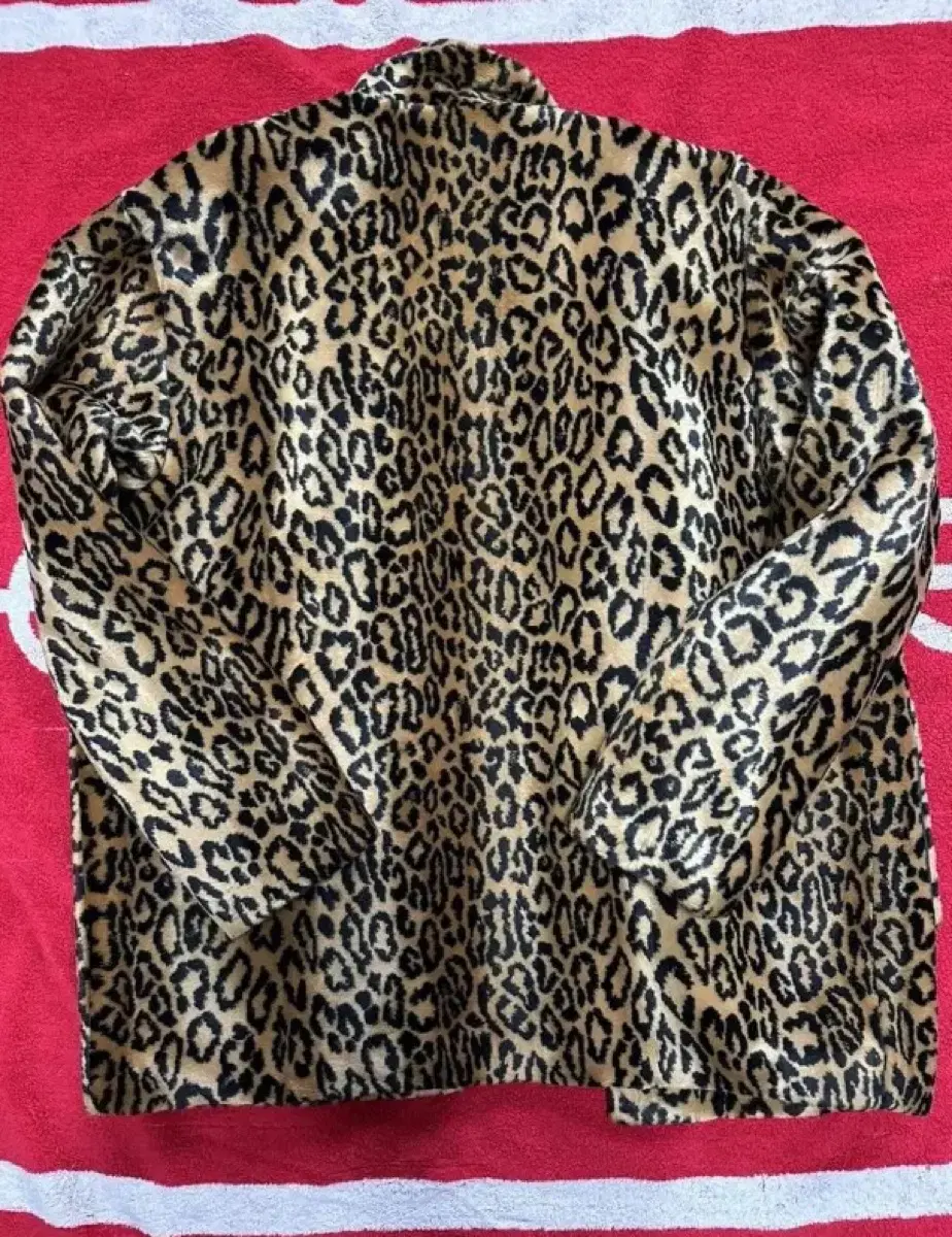 Weldon Leopard Fur Jacket OS