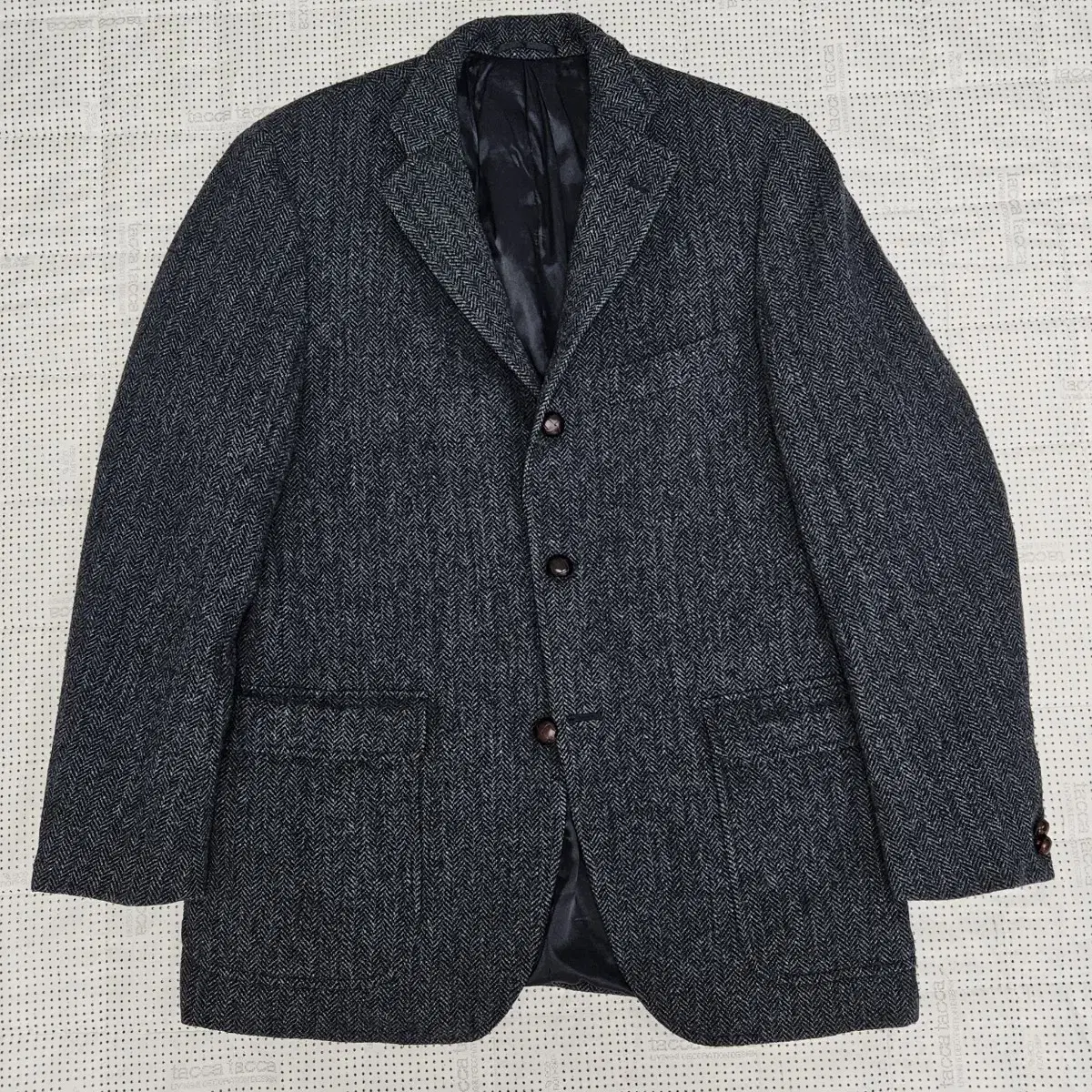 Jaypres Herringbone Blazer Jacket Men100