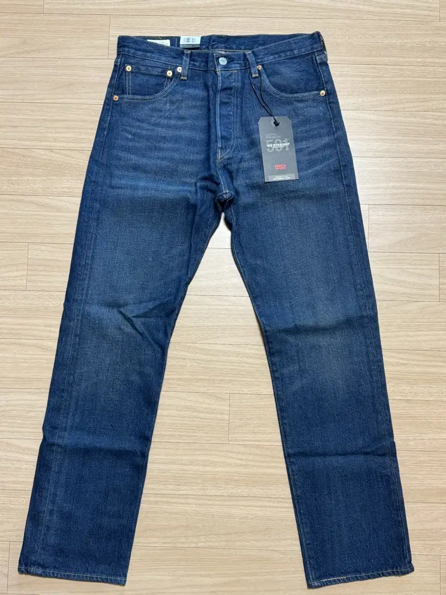 Levi's 501 93 Straight 31/30 Dark Wash New