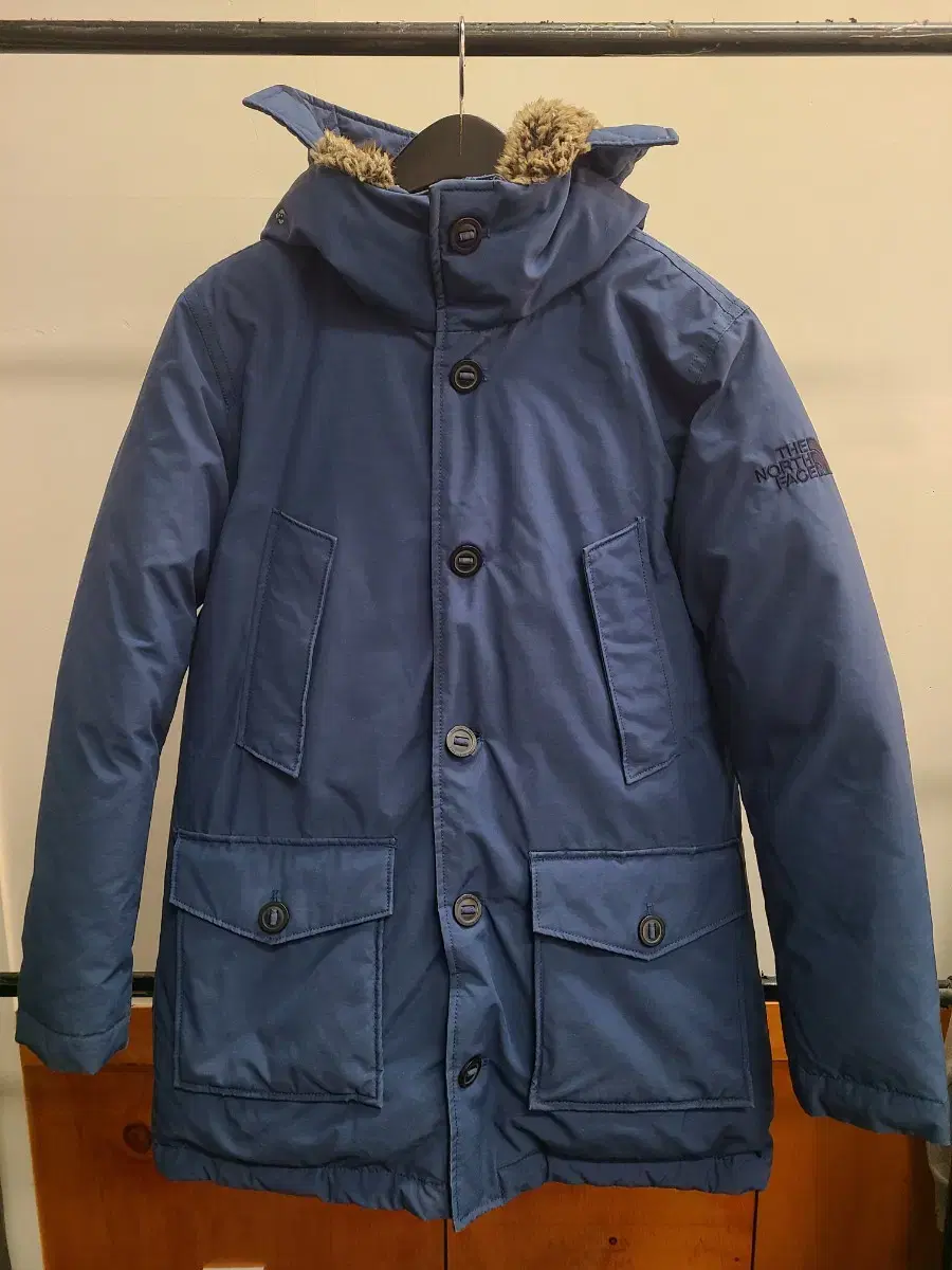 The North Face White Belle Duck Down Puffer Parka