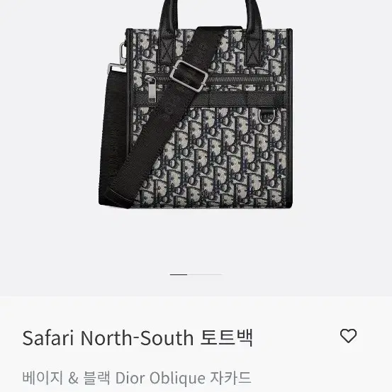 디올 safari north-south 토트백 디올 남자가방