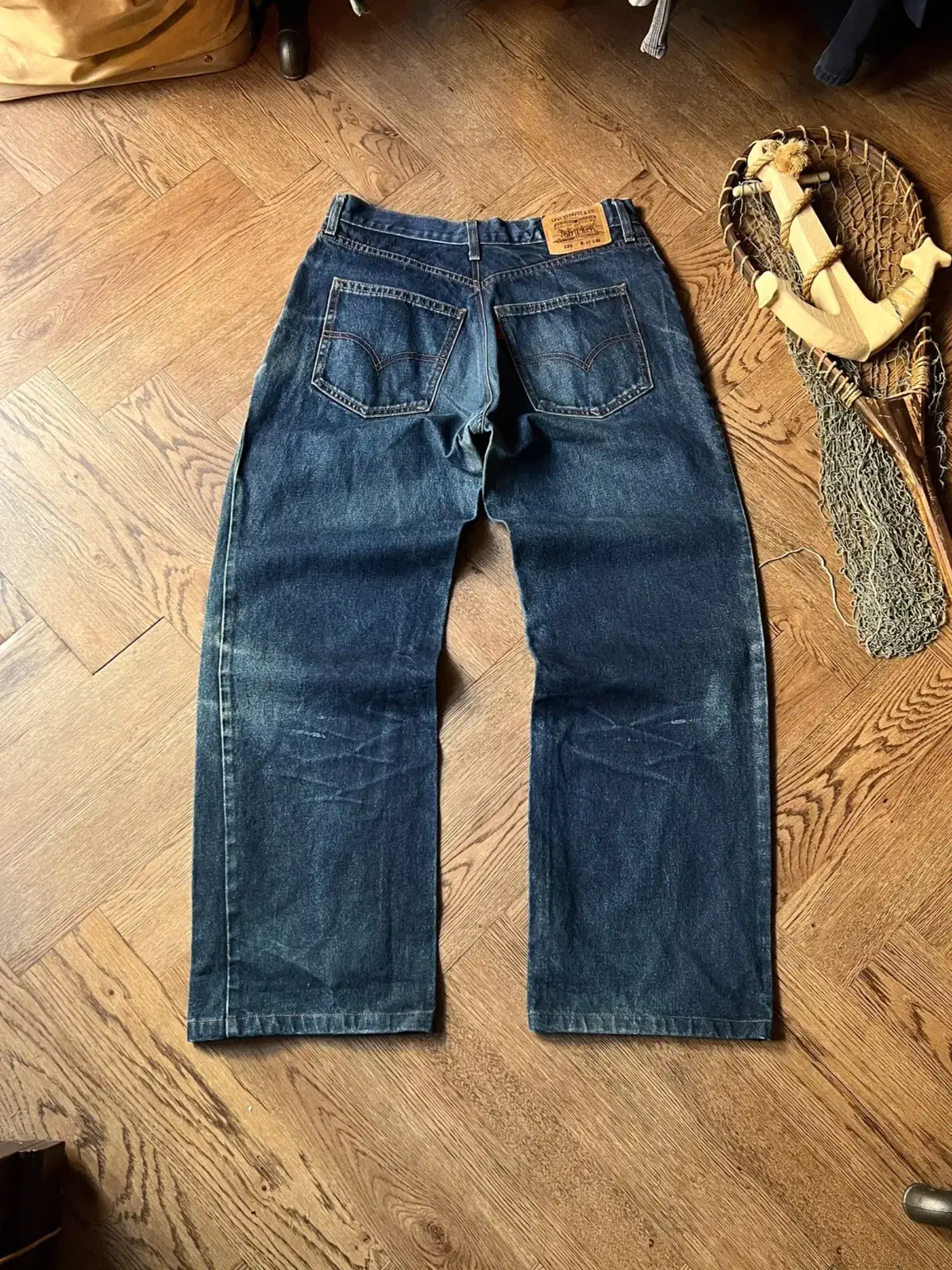 [33]Levi's Orangetab 221 Vintage Wash Denim Pants