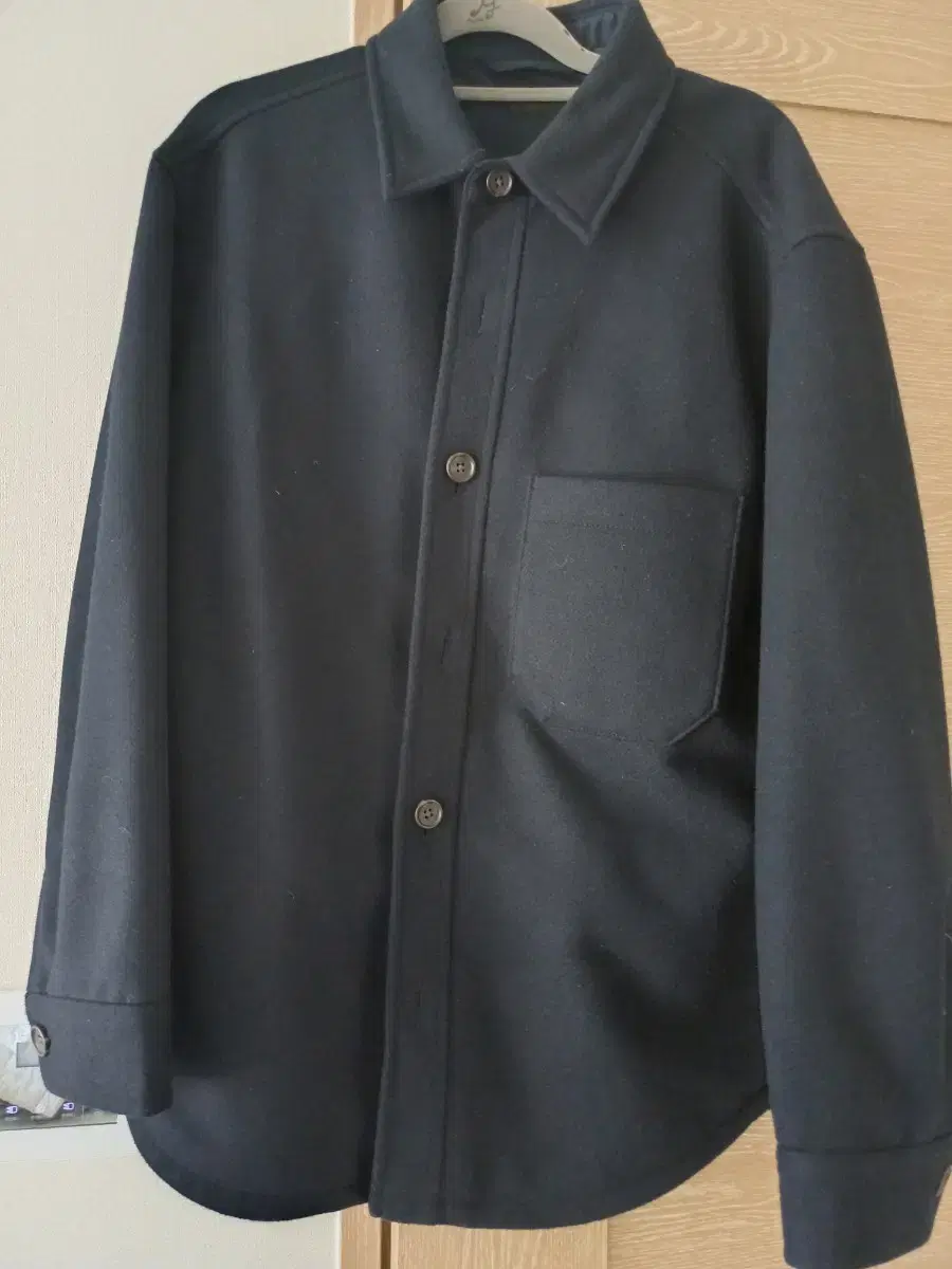 Uniqlo Oversized navy shirt jacket M