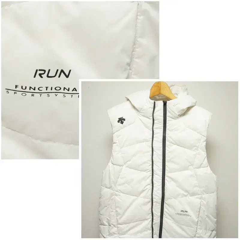 Descent Running White Down Puffer Men105