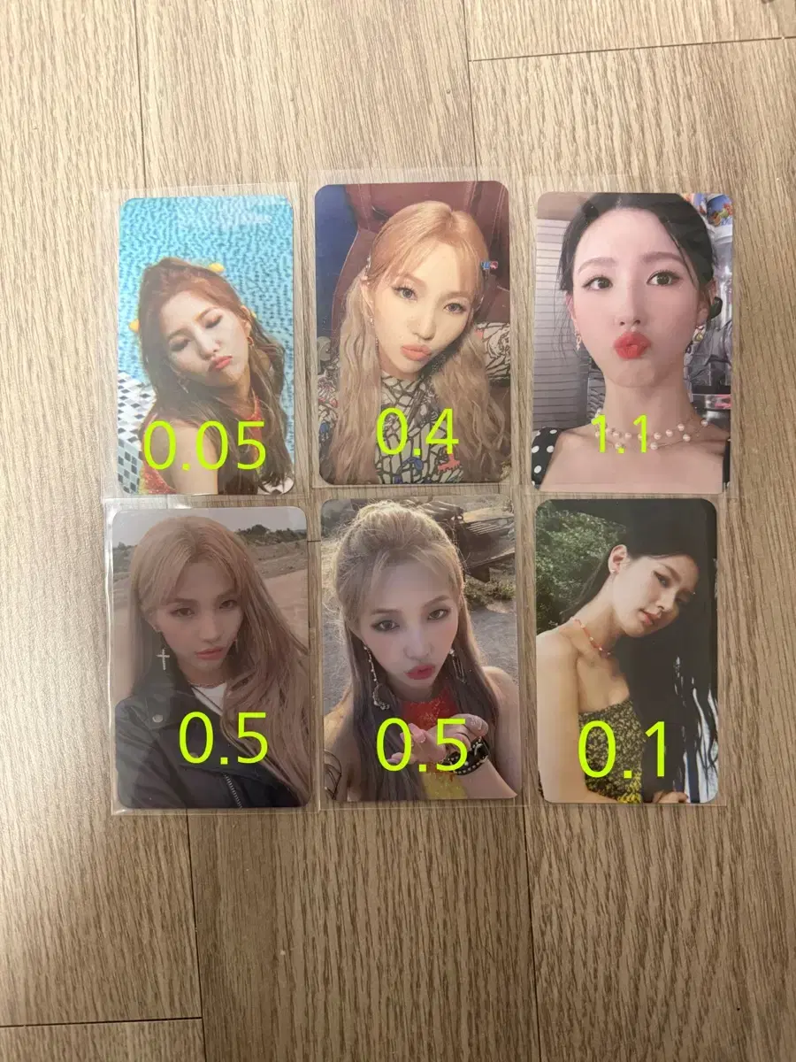 Idle dumdumdumdee miyeon soyeon alfo ktown4u makestar photocard