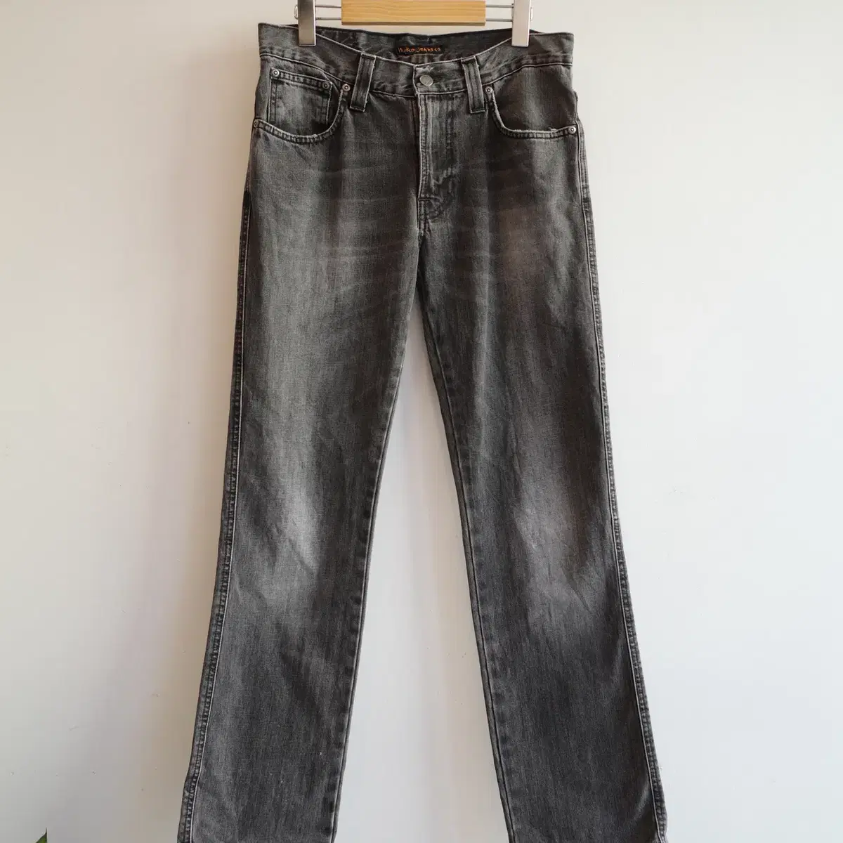 Nudie Jeans 누디진 흑청 데님팬츠 (ITALY MADE)