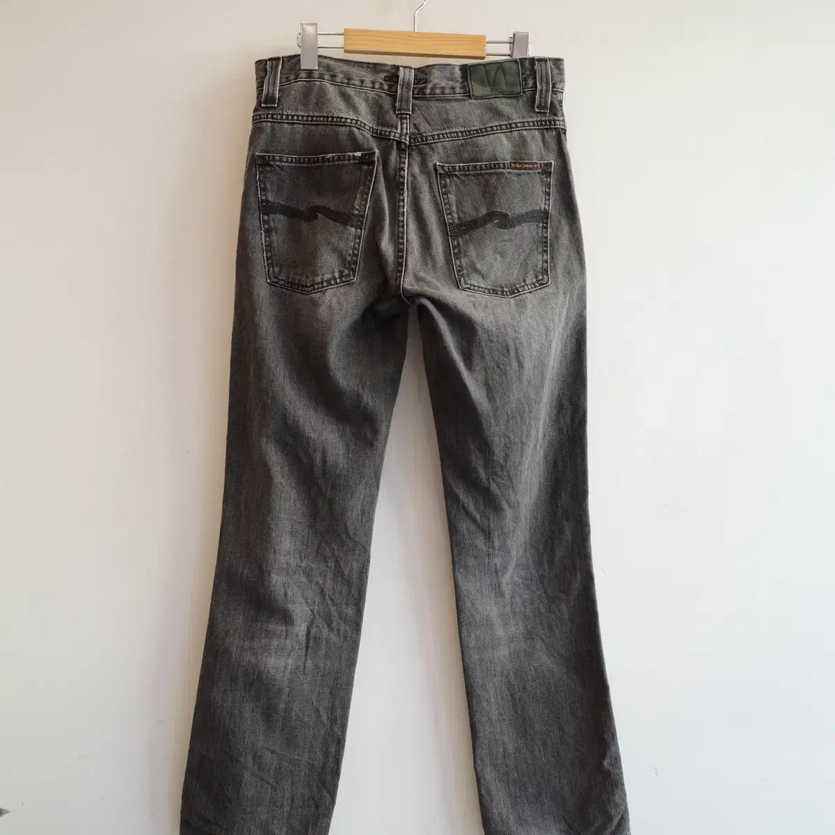 Nudie Jeans 누디진 흑청 데님팬츠 (ITALY MADE)